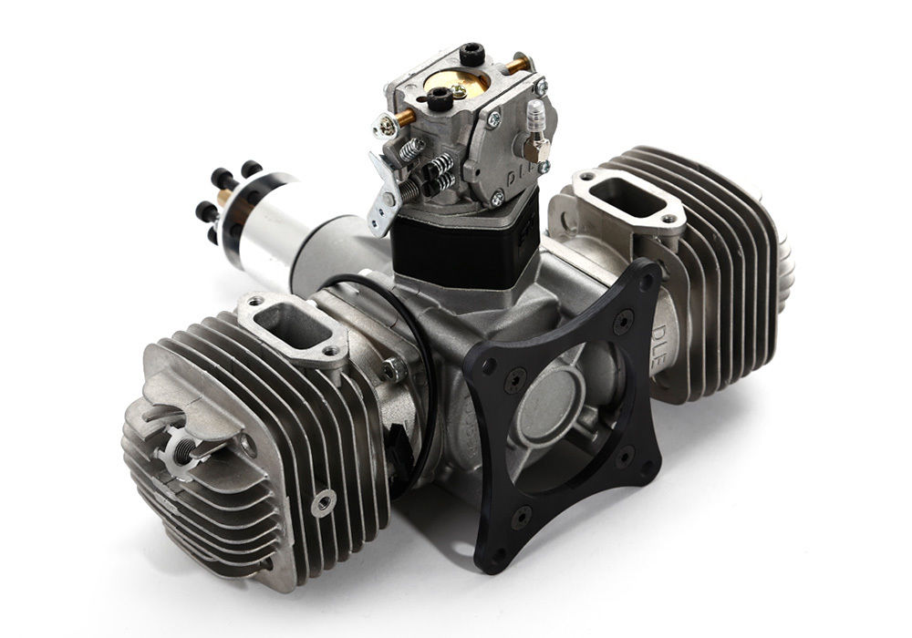 Genuine DLE120 Petrol Gasoline Engine + CDI Ignition & Muffler for RC