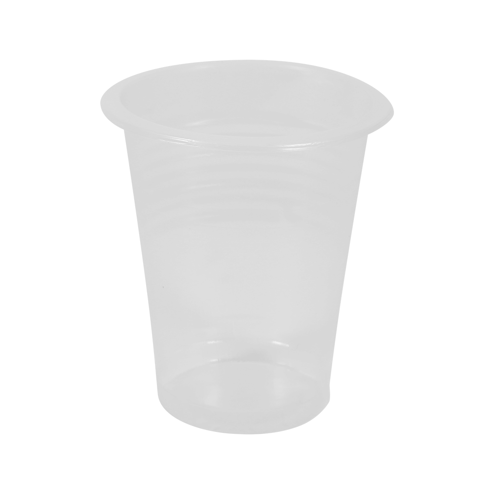100 Pieces Clear Plastic Healthy Disposable Drink Cups New Bulk