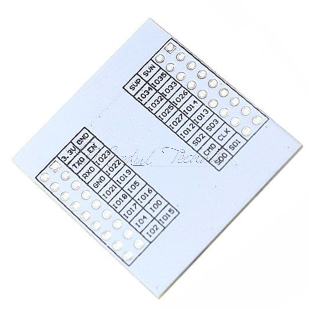 ESP-WROOM-32 ESP32 ESP32S IoT Wifi Wlan BLE Module+Adapter Board