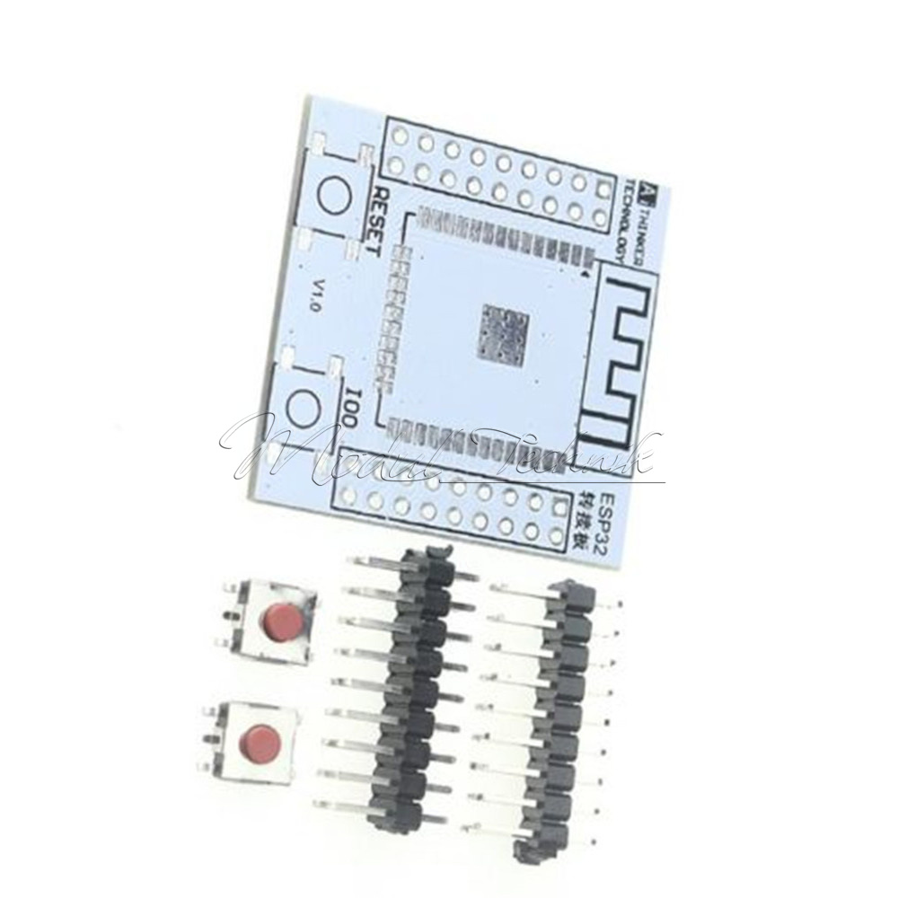 ESP-WROOM-32 ESP32 ESP32S IoT Wifi Wlan BLE Module+Adapter Board