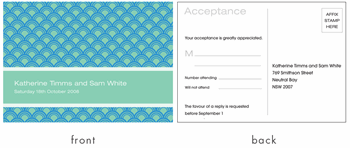 RSVP card