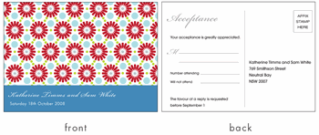 RSVP card