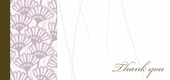 Thank you card