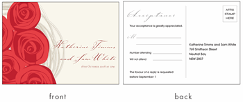 RSVP card