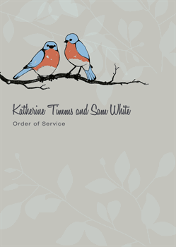 Order of service