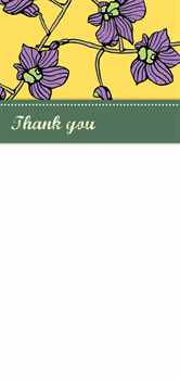Thank you card