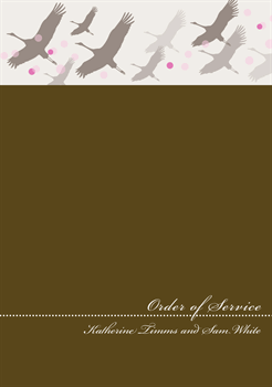 Order of service