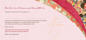 Invitation