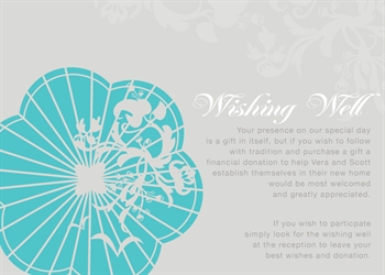 Wishing well card