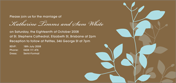 Invitation