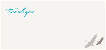 Thank you card