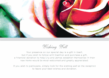 Wishing well card