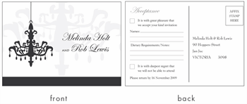RSVP card