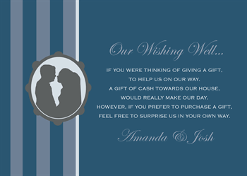 Wishing well card