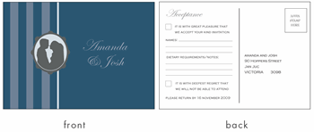 RSVP card