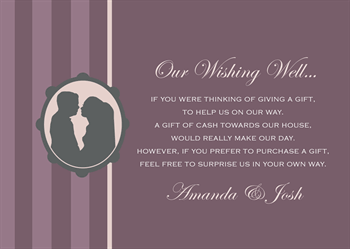 Wishing well card