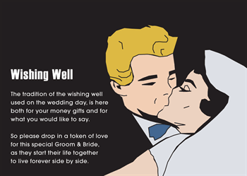 Wishing well card