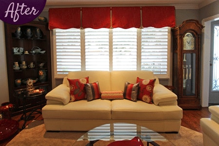 Window Valances by Sensational SEAMS in Bowmanville, ON - Room of the Month September 2016