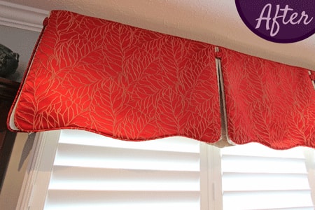 Custom Valances by Sensational SEAMS in Bowmanville, ON - Room of the Month September 2016