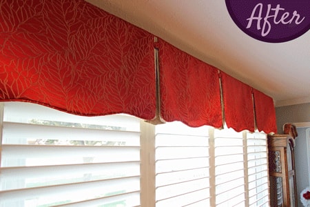 Custom Window Valances by Sensational SEAMS in Bowmanville, ON - Room of the Month September 2016