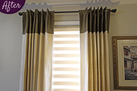 Custom Drapery Rods by Sensational SEAMS in Courtice, ON - Room of the Month August 2016