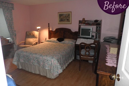 Custom Bedspread by Sensational SEAMS in Wilmot Creek, Newcastle, ON - Room of the Month July 2016