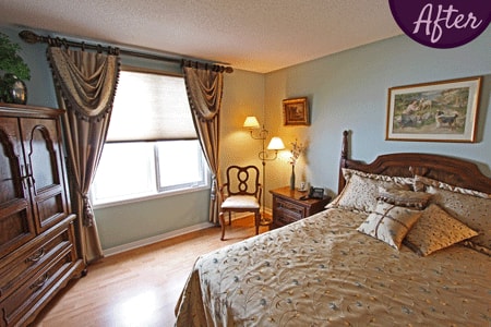 Swag Valances and Draperies by Sensational SEAMS in Wilmot Creek, Newcastle, ON - Room of the Month July 2016
