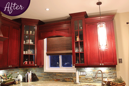 Kitchen Motorized Window Treatments by Sensational SEAMS in Bowmanville, ON - Room of the Month June 2017