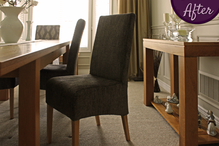 Custom Dining Furniture by Sensational SEAMS in Newcastle, ON - Room of the Month October 2017