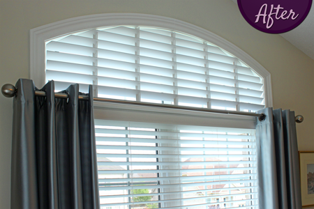 Custom Window Treatments by Sensational SEAMS in Newcastle, ON - Room of the Month October 2017