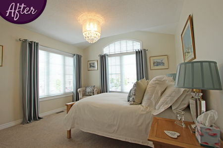 Custom Bedspread by Sensational SEAMS in Newcastle, ON - Room of the Month October 2017