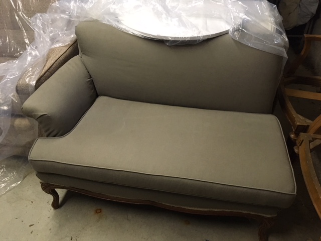 Upholstered Grey Sofa - Sensational Seams