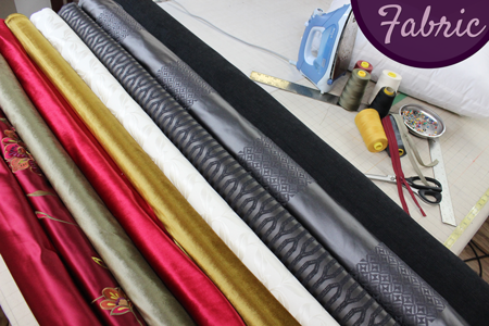 Bedspread Fabric Selection by Sensational SEAMS in Bowmanville, ON - Room of the Month July 2018