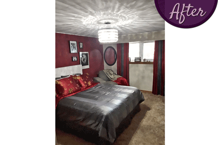 Custom Area Rug Design by Sensational SEAMS in Bowmanville, ON - Room of the Month July 2018