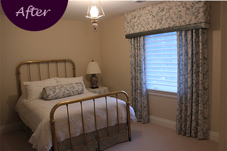 Bedroom Interior Design Services by Sensational SEAMS in Oshawa, ON - Room of the Month February 2019