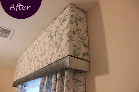 WIndow Box Valance by Sensational SEAMS in Oshawa, ON - Room of the Month February 2019