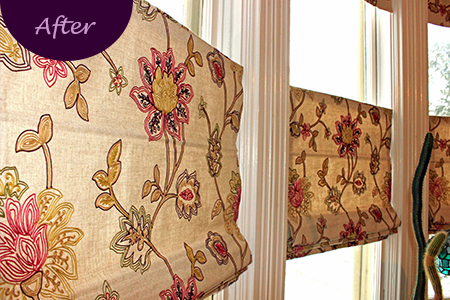 Window Blinds by Sensational SEAMS in Bowmanville, ON - Room of the Month May 2019