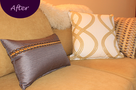 Pillows and Accessories by Sensational SEAMS in Newcastle, ON - Room of the Month June 2019