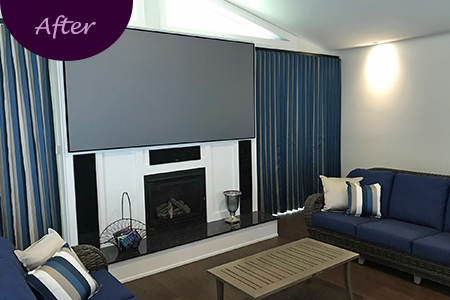 Window Shades by Sensational SEAMS in Newcastle, ON - Room of the Month July 2019