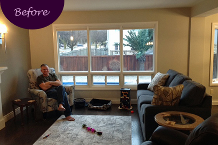 Window Shutters by Sensational SEAMS in Newcastle, ON - Room of the Month August 2019