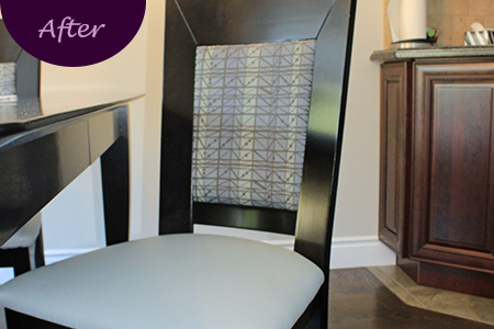 Custom Home Furnishings by Sensational SEAMS in Newcastle, ON - Room of the Month August 2019