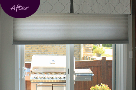 Motorized Window Blinds by Sensational SEAMS in Newcastle, ON - Room of the Month August 2019