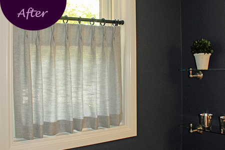 Custom Draperies by Sensational SEAMS in Newcastle, ON - Room of the Month August 2019