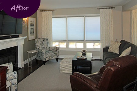 Sheer Curtains by Sensational SEAMS in Newcastle, ON - Room of the Month August 2019