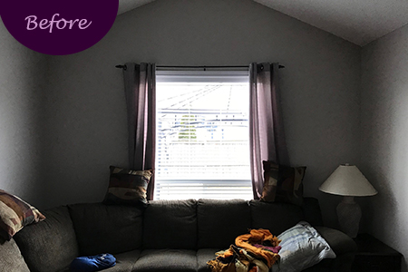 Window Shades by Sensational SEAMS in Newcastle, ON - Room of the Month October 2019