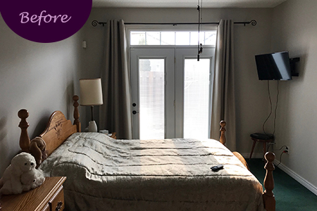 Custom Bedding by Sensational SEAMS in Newcastle, ON - Room of the Month October 2019