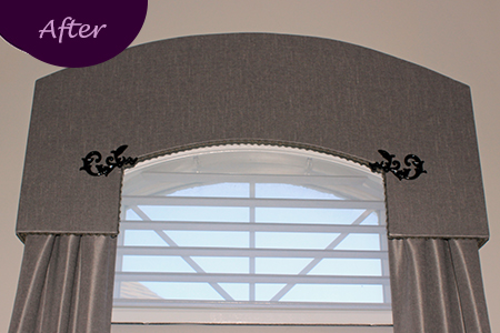 Custom Curtains by Sensational SEAMS in Newcastle, ON - Room of the Month October 2019