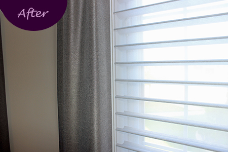 Automated Window Blinds by Sensational SEAMS in Newcastle, ON - Room of the Month October 2019