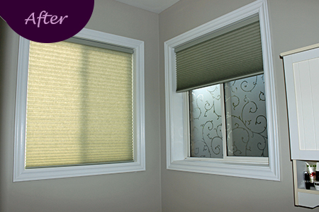 Motorized Window Treatments by Sensational SEAMS in Newcastle, ON - Room of the Month October 2019