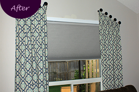 Motorized Window Shades by Sensational SEAMS in Newcastle, ON - Room of the Month October 2019